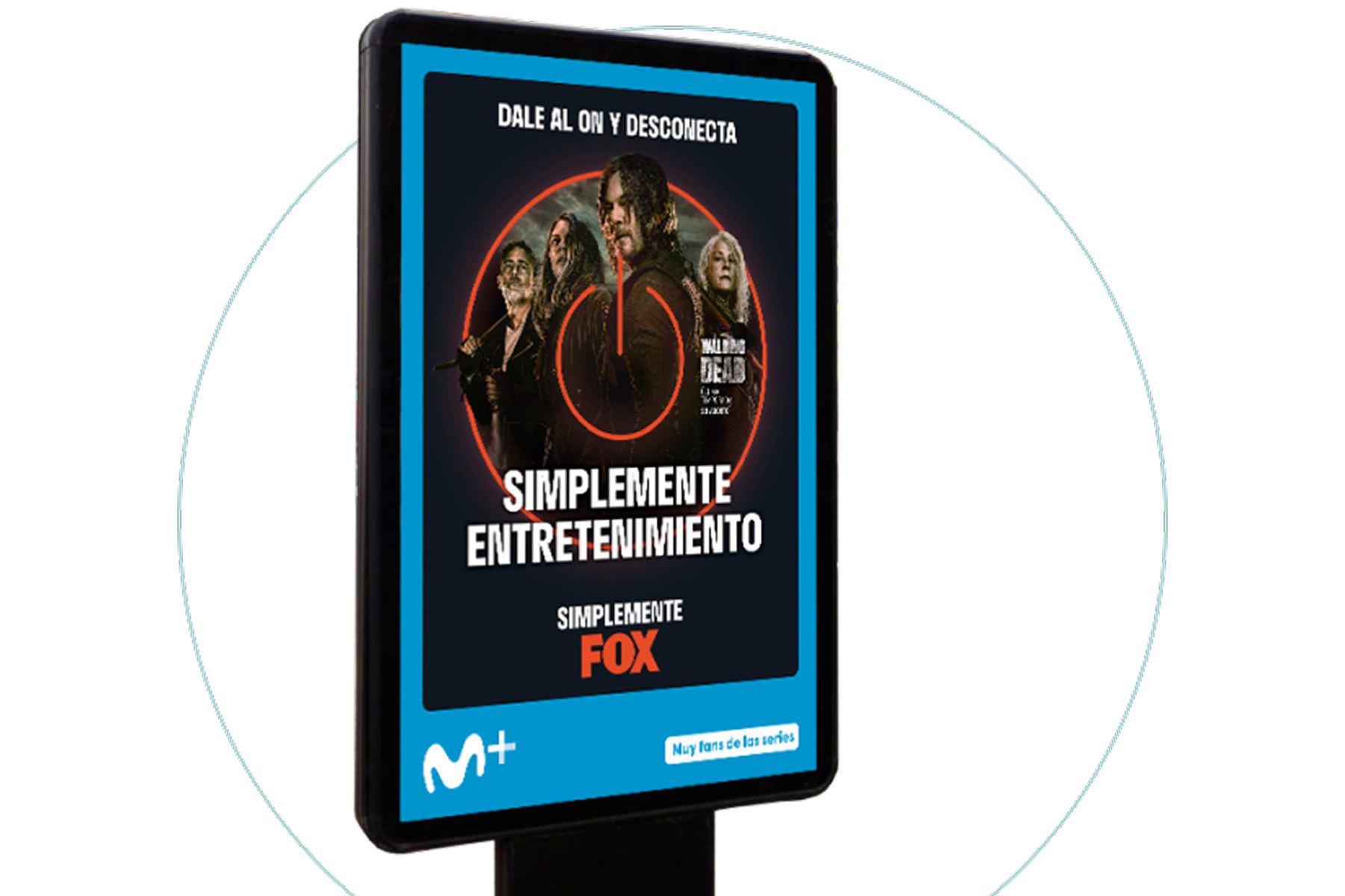 espectacular con una pelicula dentro