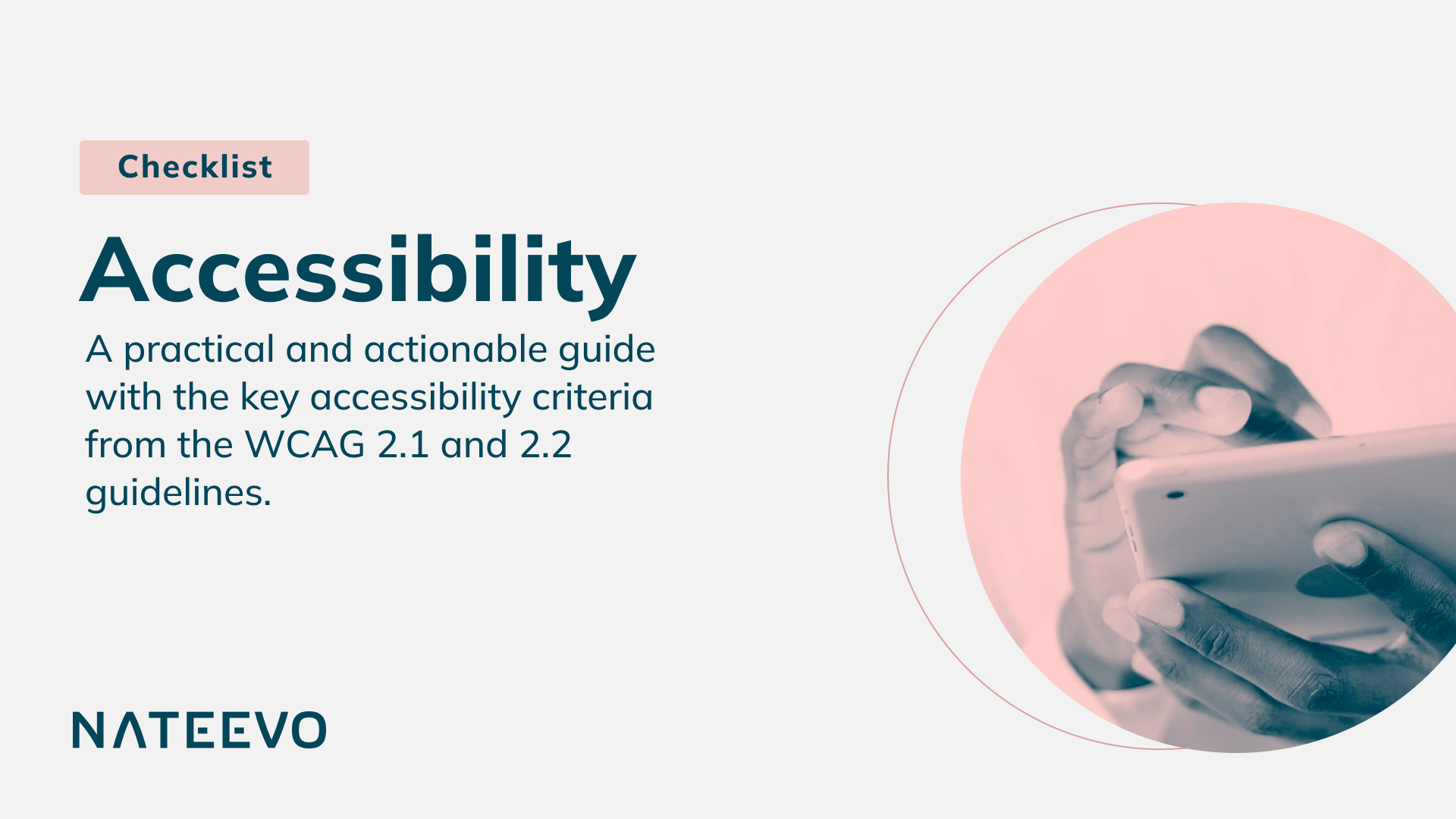 imagen con la palabra accessibility
